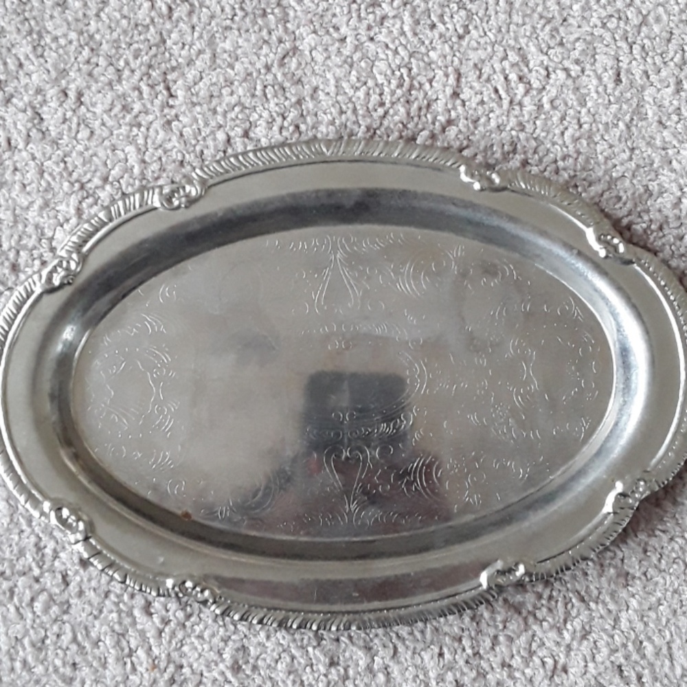 Metal small platter - Picture 2 of 6